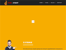 Tablet Screenshot of fire-staff.pl